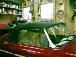 356 convertible porsche hood